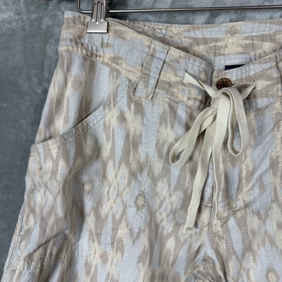 Patagonia Island Hemp Pants Womens 10 Low rise Printed - Picture 4 of 14
